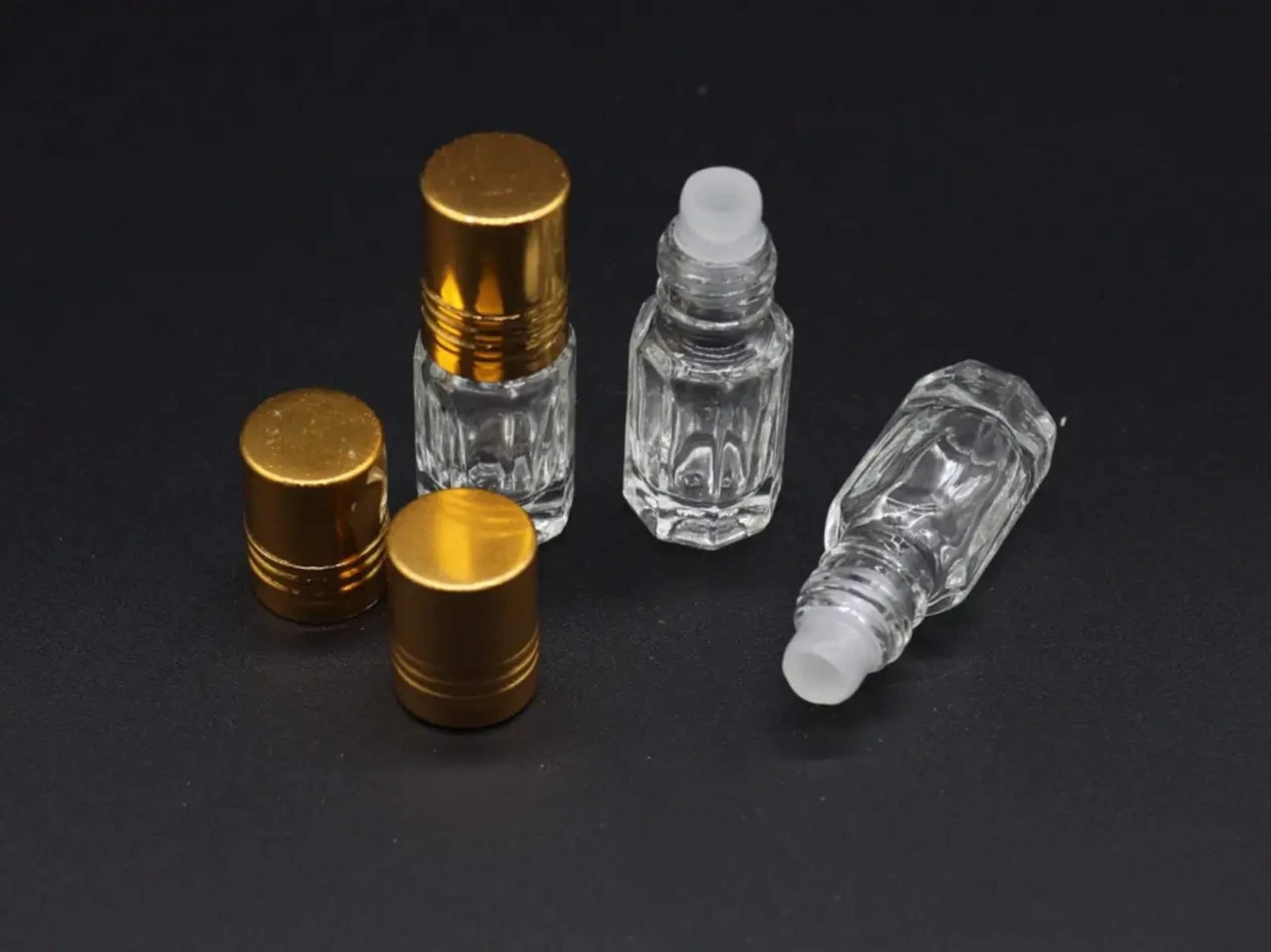 10 Pcs Clear Glass 10ml 2250mm Liquid Sample Glass Bottles Essential Oil  Perfume Storage Bottles Vials
