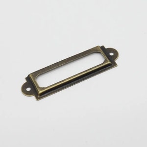Rivestimento decorativo in bronzo per portagioie, set di 5 rivestimenti decorativi, rivestimenti per mobili, decorazioni per scatole, rivestimenti in metallo, 60х17 mm