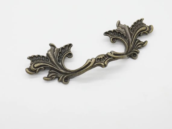 Lot De 5 Poignées De Porte Anciennes En Métal – Tailles Variées – Déco Vintage