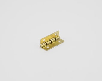 90-degree hinge,  Folding Hinge, Jewelry Box Hinge, Box hinges, Gold hinges, Jewelry box hinges decorative, Small hinges, 30х12mm.