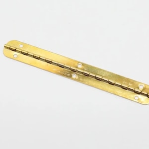 Box Scharnier, Schmuckschatulle Scharnier, Mini Metallscharnier, Gold Scharnier, dekorative Scharniere, Decoupage Scharnier, Schmetterling Scharniere, Scharniere Klavier, 115х15mm.