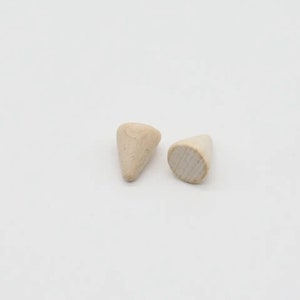 Holzfuß, Vintage Bein Schmuckschatulle, Holzkiste Füße, Miniatur Holzbein für Wohnkultur, Beinschutz Boxen, Box Case Fuß 15х12mm