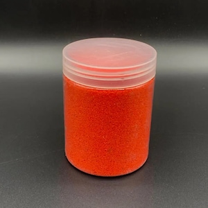 Red Decorative Pebbles - 0.5 kg Polished Stones for Terrariums, Outdoor Decor, and DIY Projects, Terrarium Substrate and Colorful Decoration