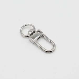 Karabine for key, Carabiner Hook Metal, Keychains, Silver carabiner, Carabiner lock, D-shaped carabiner, Carabiner clasp, Oval carabiner