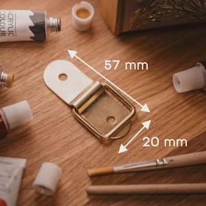 Hanger picture Set of 5, Hook for frame, Picture Frame Hook, Frame hook, Hangers, Picture hanger 48x22 mm