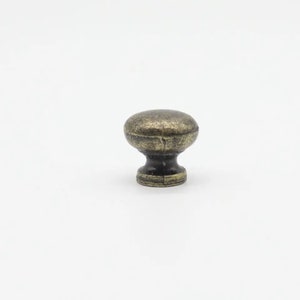 Decorated metal handles, Set of 5 Knobs button, Round handles, Decoupage handles, Drawer handles, Furniture handles, Round handle 18x18 mm