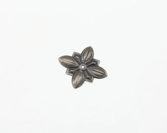 Small metal decor flower, Decorative elements, Furniture decor, Metal decor, Art Decor, Antique decor, Decor for home 21 mm