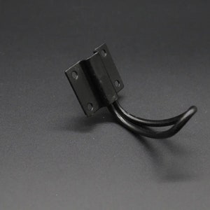64x31 mm Hook for hat, The furniture hanger, Vintage Brass Wall Hook, Hook, Wall hook, Black hook