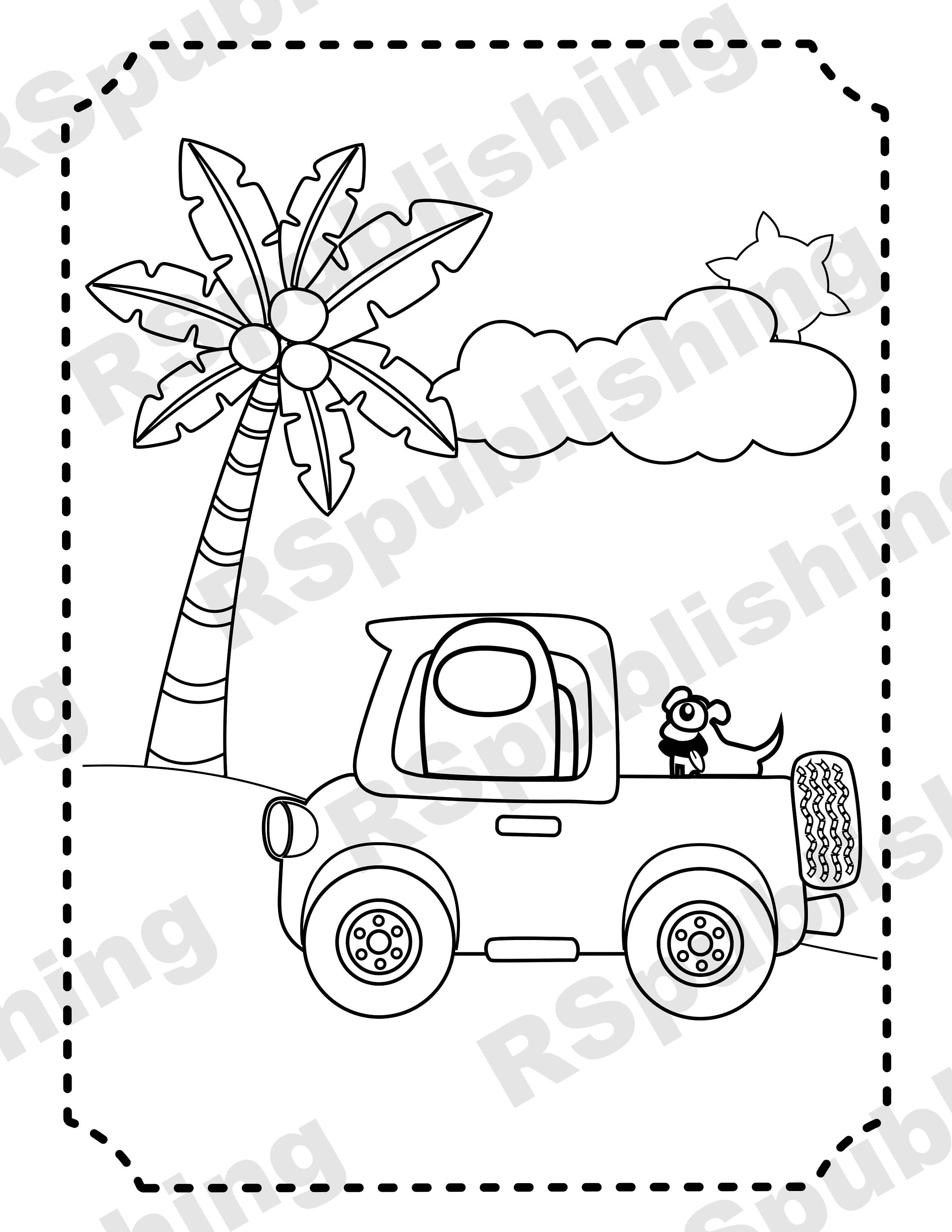 Among US game Coloring Page 85 x 11 Print ready | Etsy