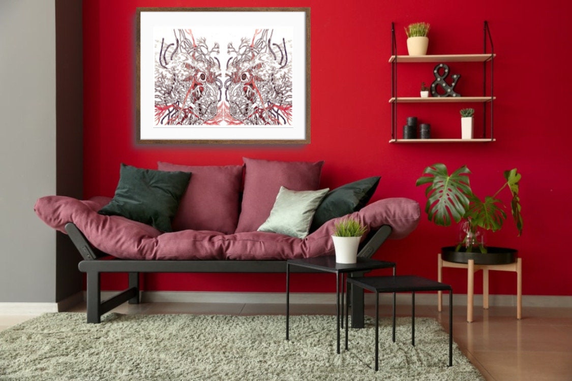 Anatomical Handmade Art Etsy