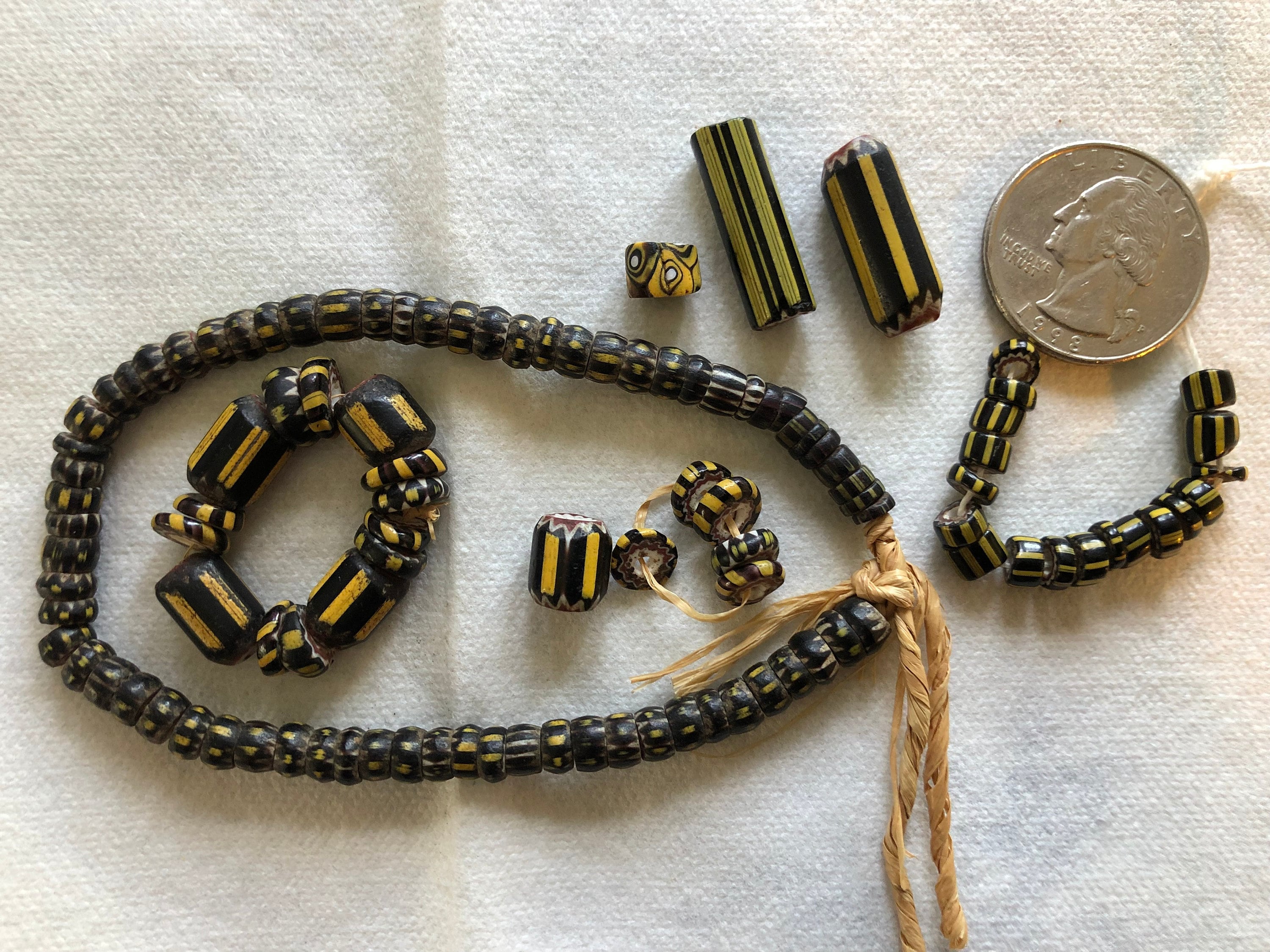 Vintage Heart Beads (6) – Estate Beads & Jewelry