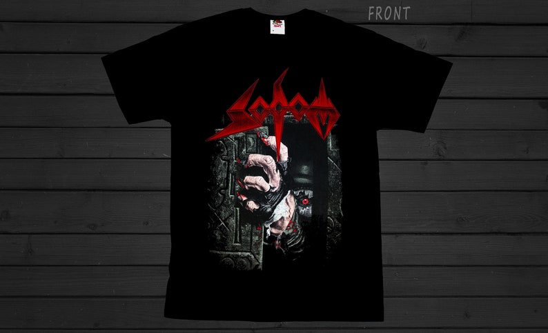 SIZES:S to 7XL Thrash metal Band T/_shirt SODOM-Better Off Dead-Heavy metal