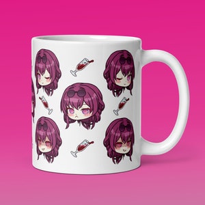Chibi Kafka Mug, Cute HSR Gift Idea, Kawaii Honkai Star Rail Waifu, Stellaron Hunters Classic Mug 11oz 15oz