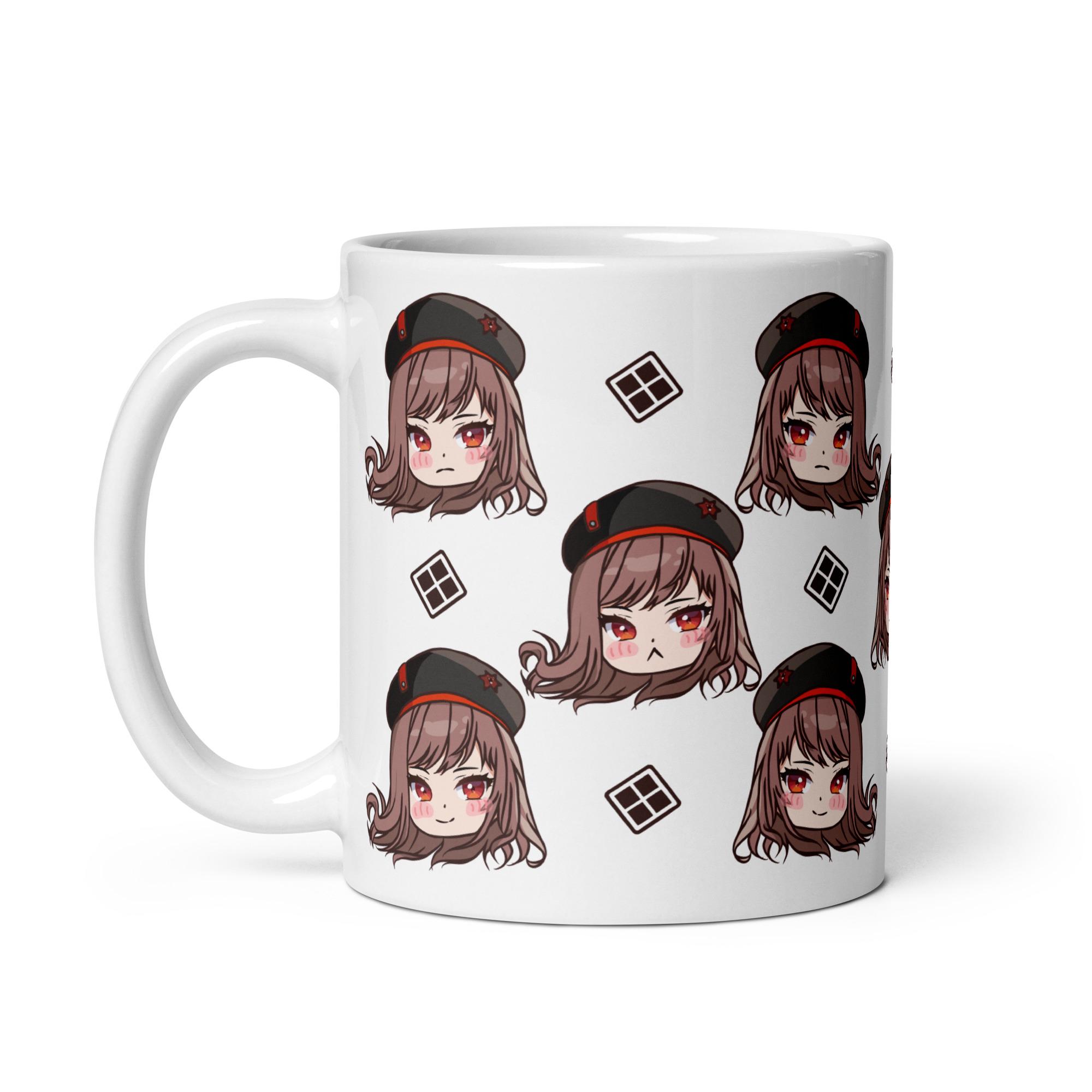 Nikke Rapi Gacha Kawaii Rapi Mug, Chibi Nikke Goddess of Victory, Cute Gaming Waifu ...