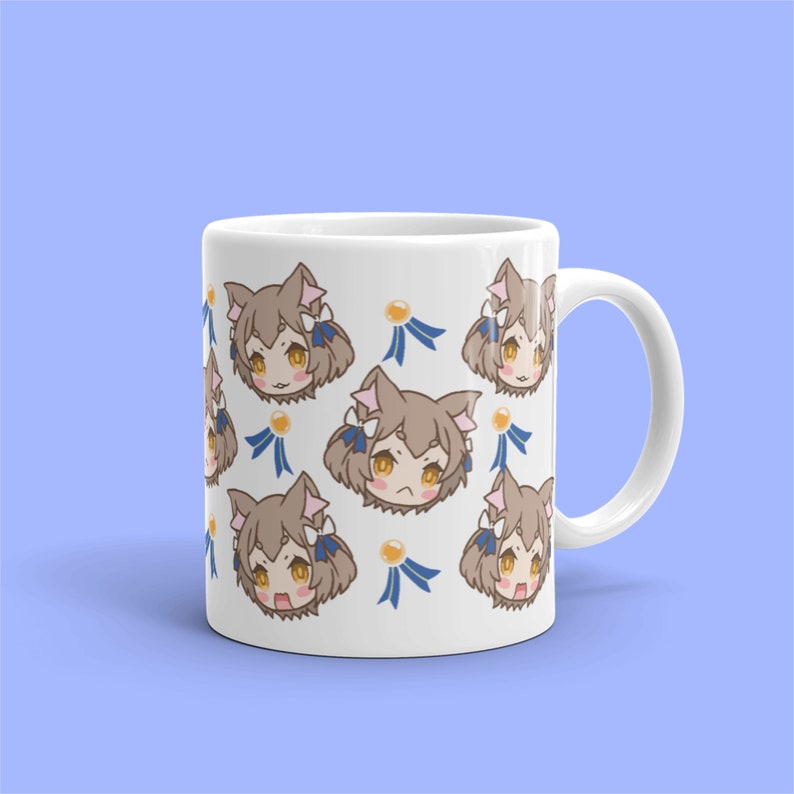 Felix Argyle Mug, Chibi Kawaii Felix, Femboy Gift, Anime Trap Mug, Neko Ferris Cat Boy Classic Mug 11oz 15oz 