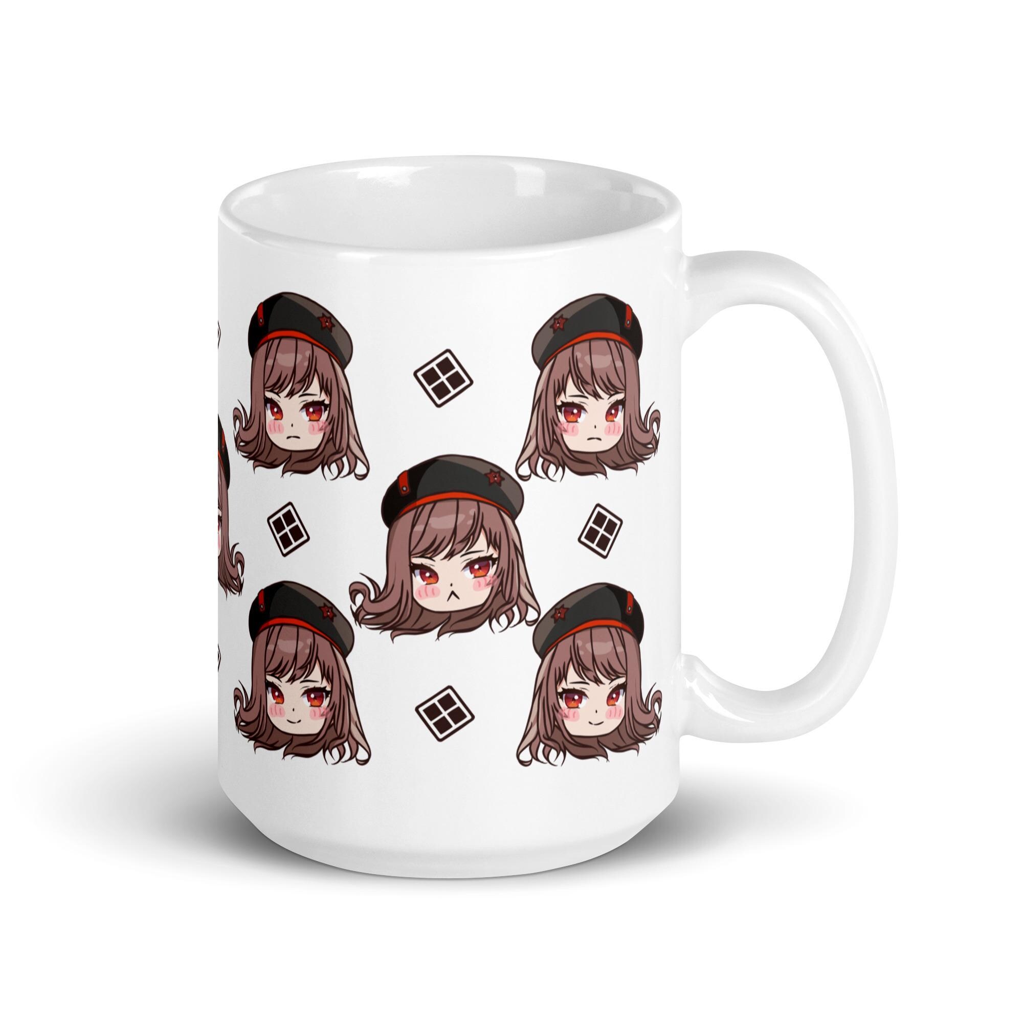 Nikke Rapi Gacha Kawaii Rapi Mug, Chibi Nikke Goddess of Victory, Cute Gaming Waifu ...