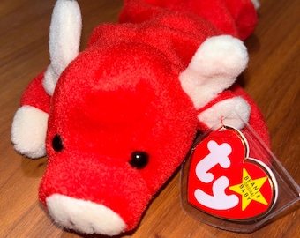 Snort beanie babies rare - retired