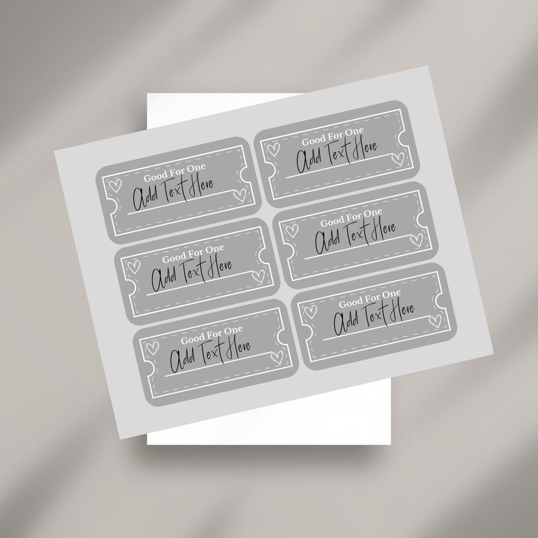 Printable Love Couple Coupon Couple Game Love Notes Him - Etsy