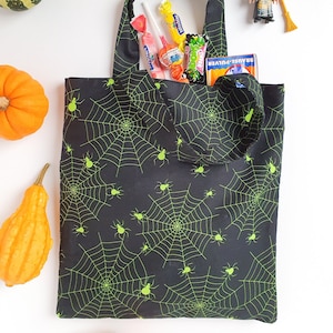 Halloween Trick or Treat Bag PDF Sewing Instructions | DIY Halloween Bag to Sew | Easy Trick or Treat Tote Bag Sewing Project | Candy Bag