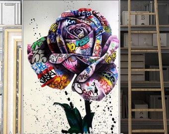 Graffiti Wall Art Etsy Graffiti Wall Art Etsy