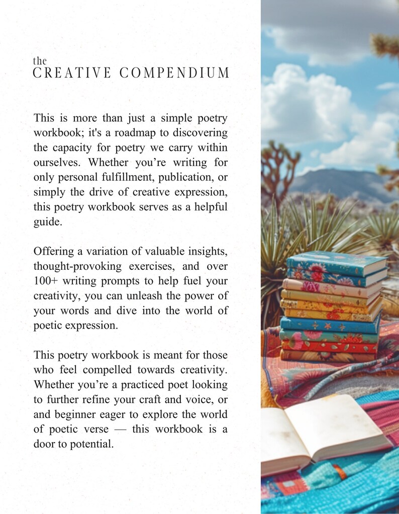 The Creative Compendium, Poetry Workbook, V. II zdjęcie 2