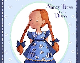 Muñeca de papel imprimible - Descarga instantánea de PDF digital (Nancy Bess)