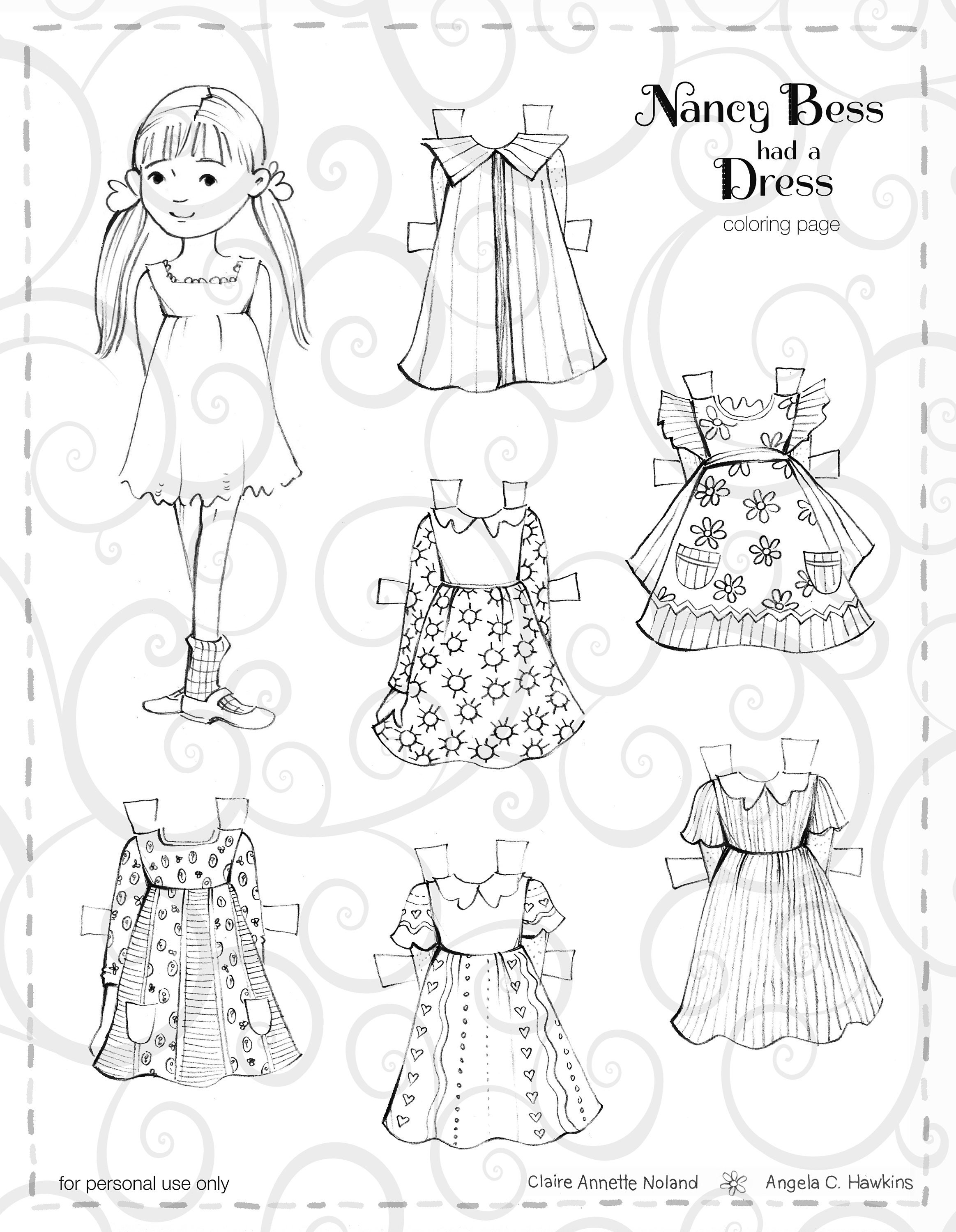 Printable Paper Doll Instant Digital - Il Fullxfull.5988588617 I2qr 
