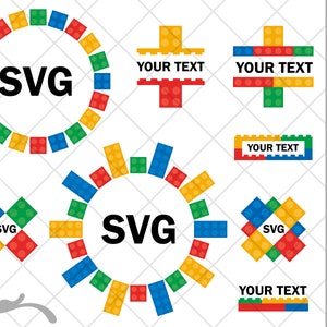 Bloco monogramas SVG. PNG. Arquivos de corte Cricut, em camadas. Também é ótimo para sublimação, camisas, impressão, etc. dxf, eps. Download instantâneo!