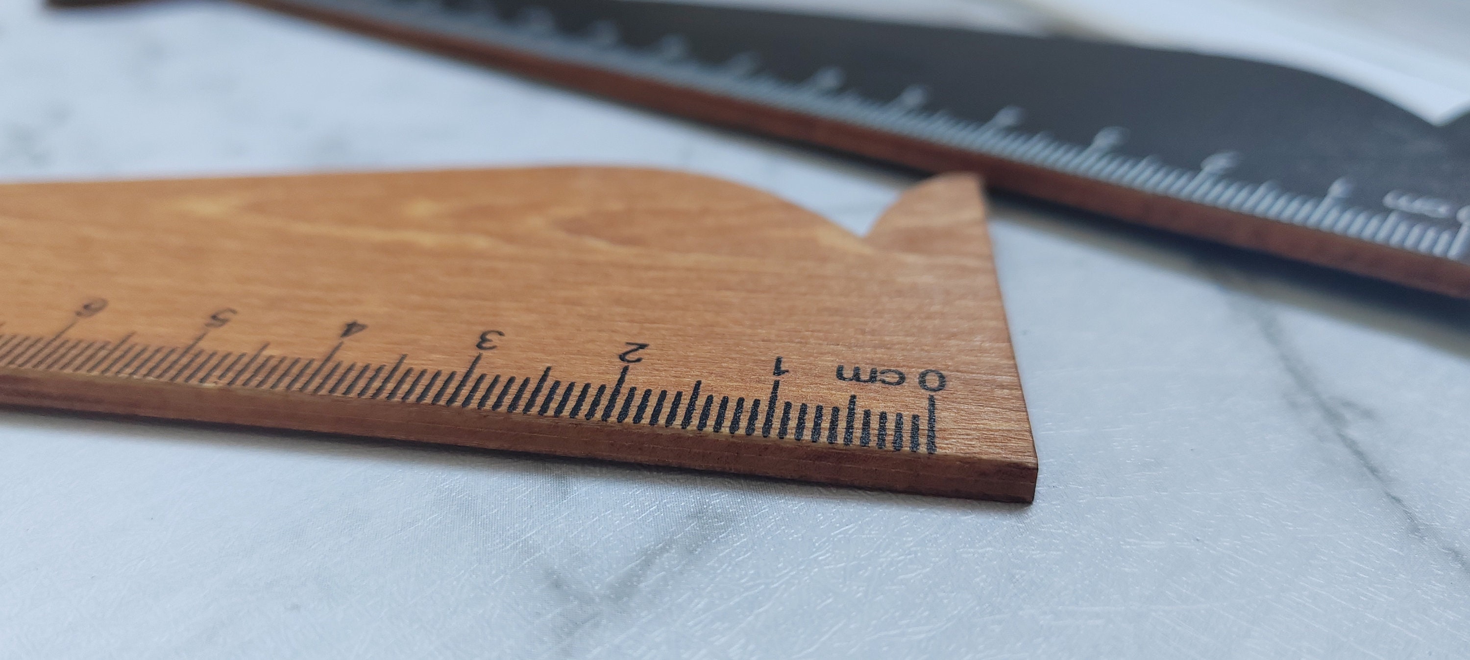 Top Cat R Value Ruler Cat Ruler,wood Ruler,wooden Ruler,ruler Girls,ruler Bookmark,cat ...