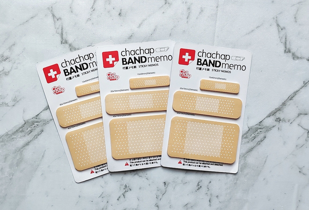 Sticky Note Med Bandaid Sticky Notes,fun Sticky Notes,tab Sticky Notes,nurse Sticky ...