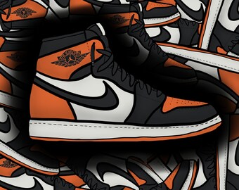 Shattered Backboard - Etsy