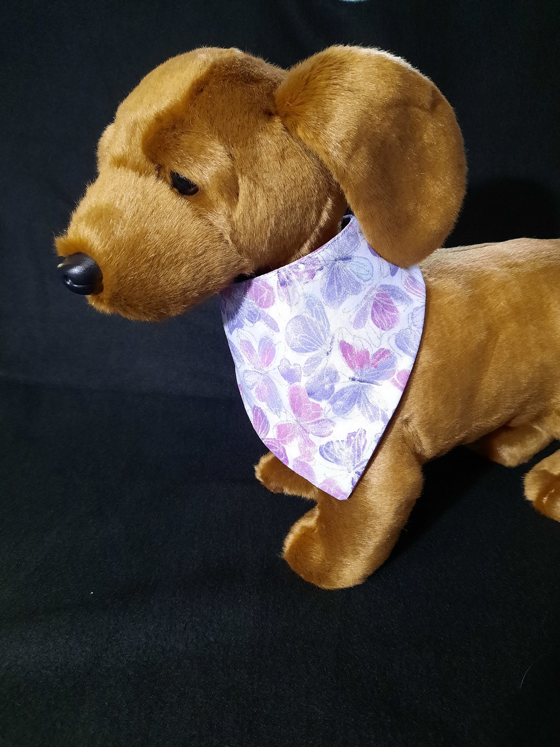 Personalized Pet Bandana Velcro Closure Reversible Pet Etsy