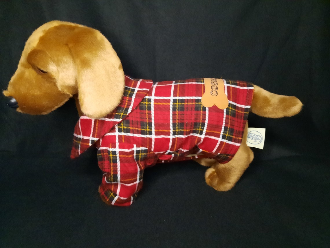 Personalized Home made flannel pet shirt Flannel Dog Shirt Etsy