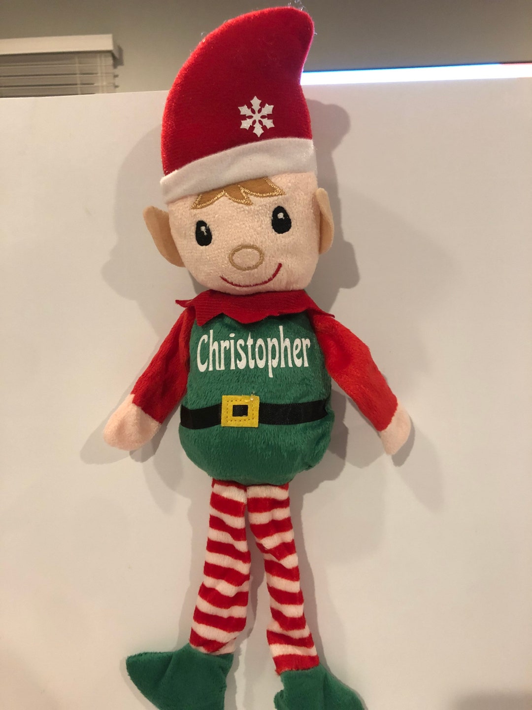 Personalized Plush Elf - Etsy