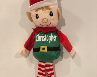 Personalized Plush Elf CLEARANCE SALE
