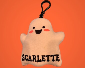 Ghost Backpack Clip-on or Keychain