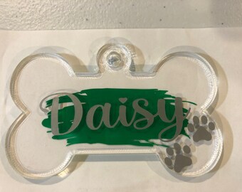 Personalized Dog Acrylic Ornaments