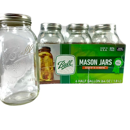 Ball 32oz Quart Canning Jar Regular Mouth With Lid and Etsy
