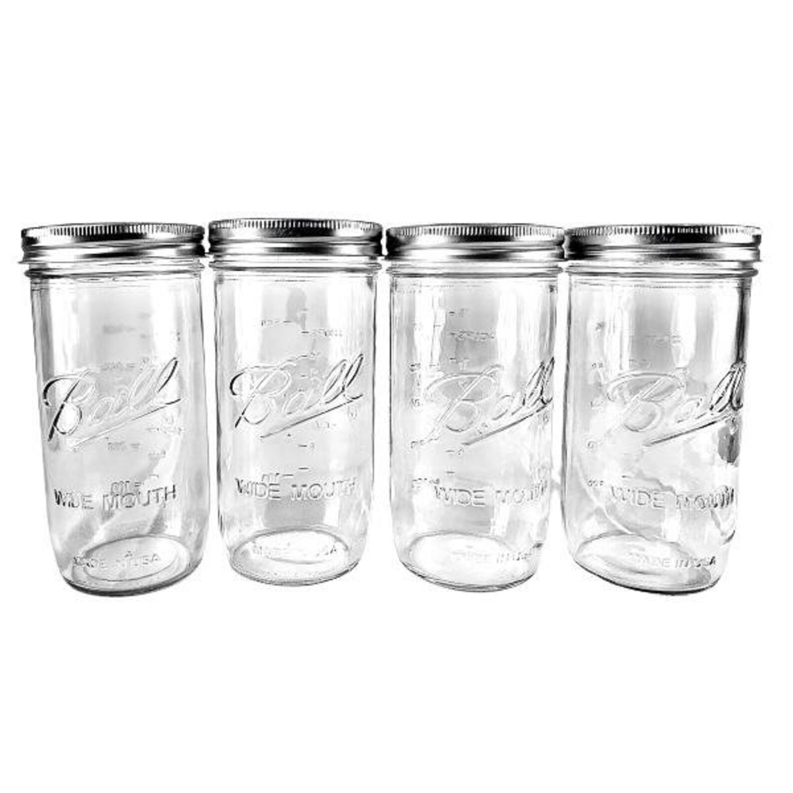 Ball 24oz Pint and a Half Canning Jar Wide Mouth With Lid Etsy