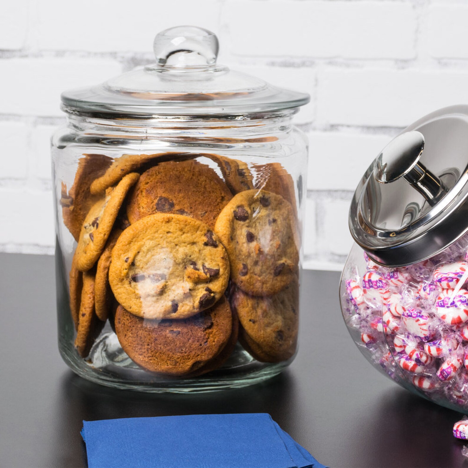 Aazon.co: Tradder 24 Pack Plastic Candy Jars With Lids 19 Oz Clear