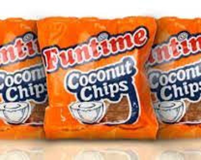 Funtime Coconut Chips Nigerian Snacks Etsy