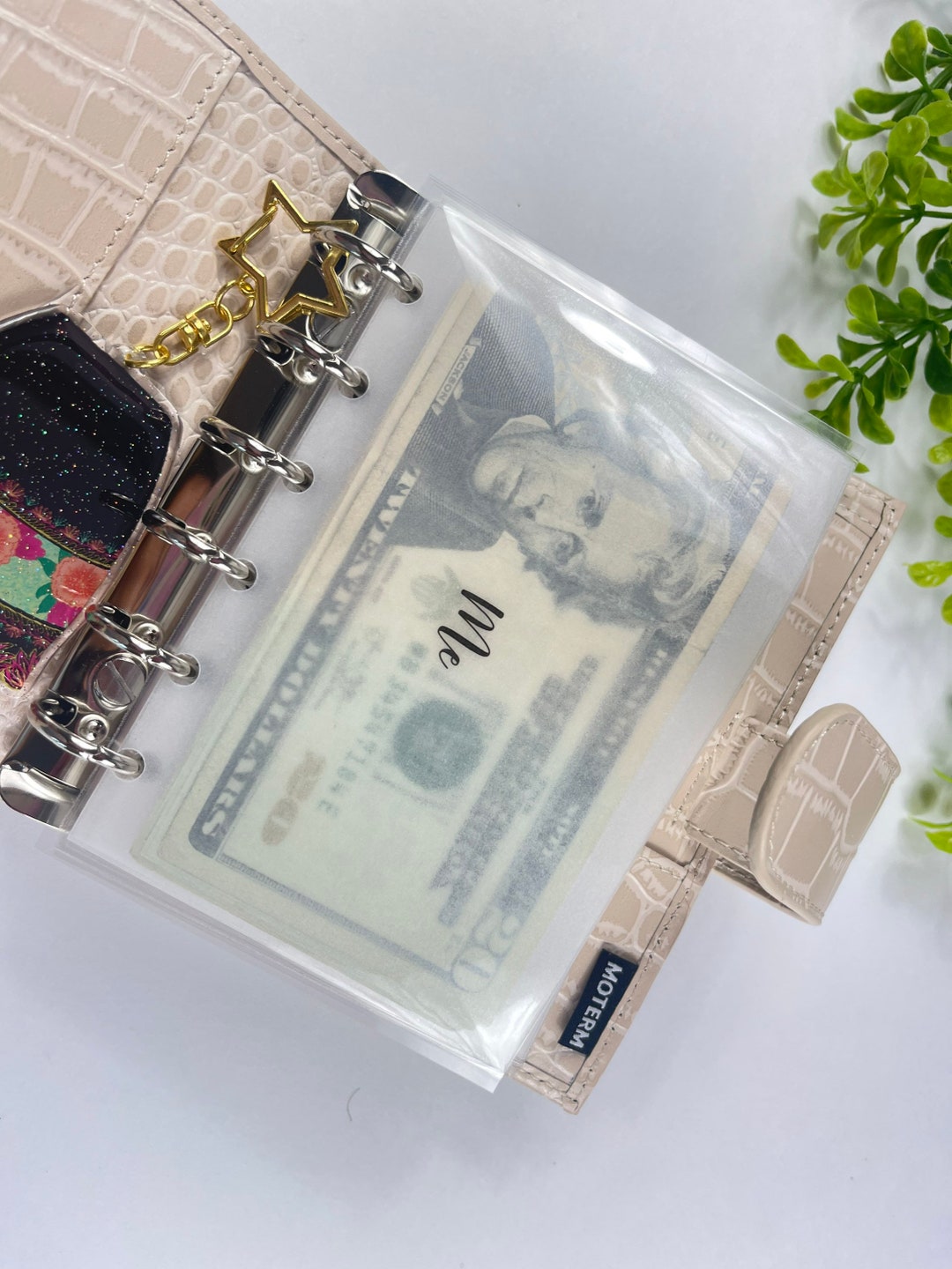 Minimalist Cash Envelopes, A7 Individual Cash Envelopes , Plastic Cash