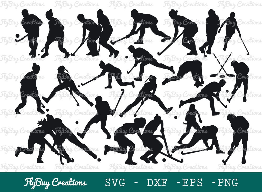 Field Hockey SVG Cute File Field Hockey Player Svg Hockey - Etsy