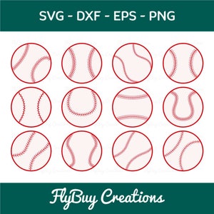 Base Ball SVG-Sports Ball Clipart Cut File Bundle