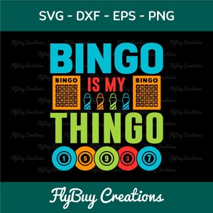 BDPWSS Bingo-Make-up-Tasche "Bingo Is My Thingo" – Wasserdicht, Aus Canvas, 22,9 X 17 X 5 Cm, Mit Reißverschluss