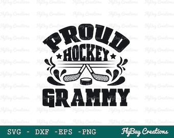 Proud Hockey Grammy SVG Cut File, Beste Grammy Ooit Svg, Hockey, Grammy, Proud Hockey, Hockey Quotes, T-shirt Design, Eps, Dxf, Png, Cut file
