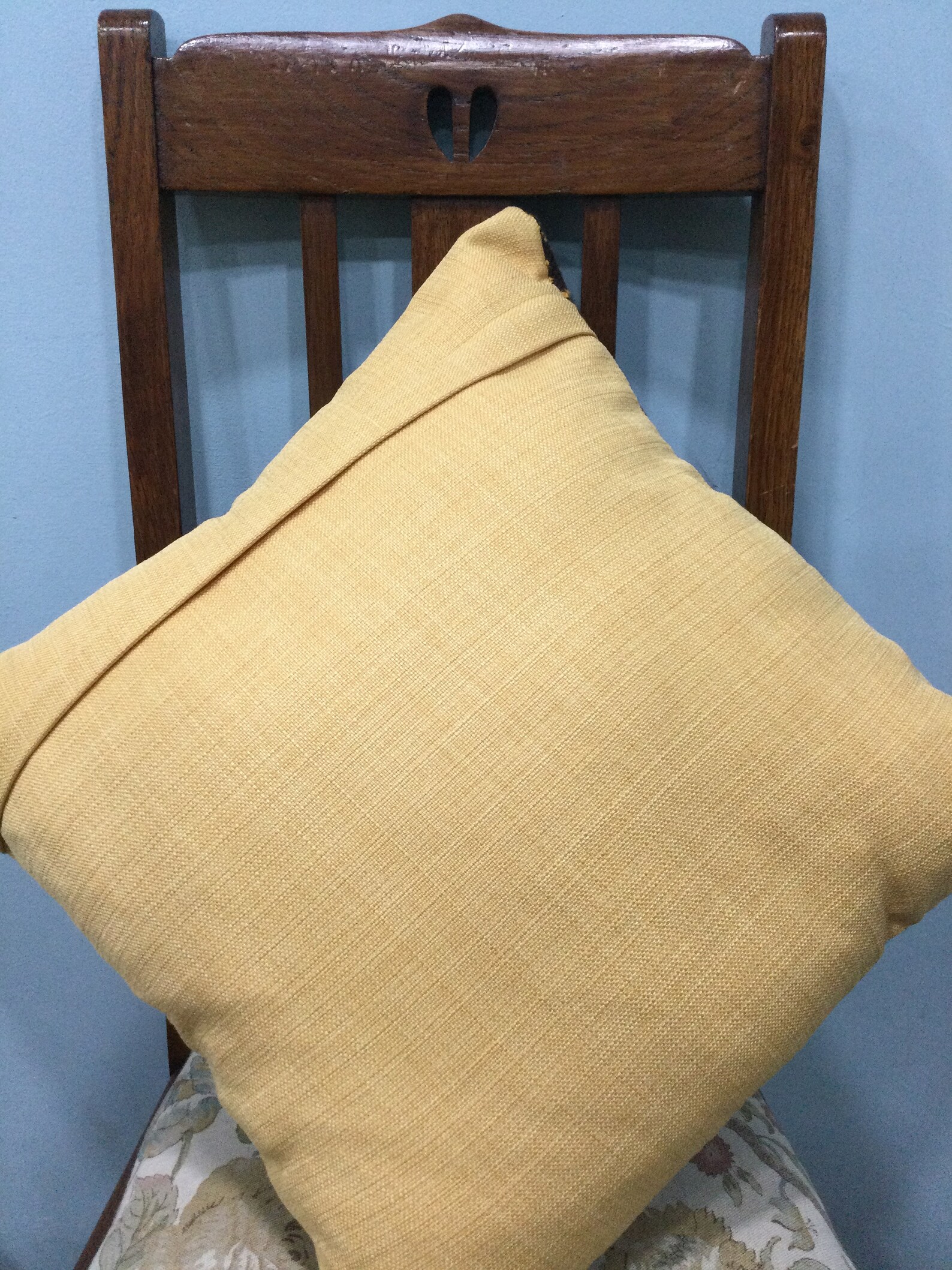 Welsh Tapestry Wool Cushion Brown And Ochre Handmade 17 x 17 Etsy