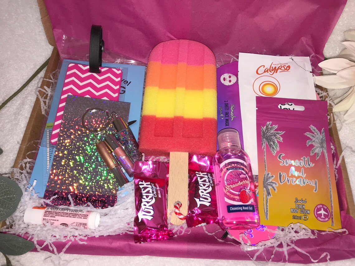 Teenage Girl Pamper Box Beauty Hamper Gone to the Beach Etsy UK