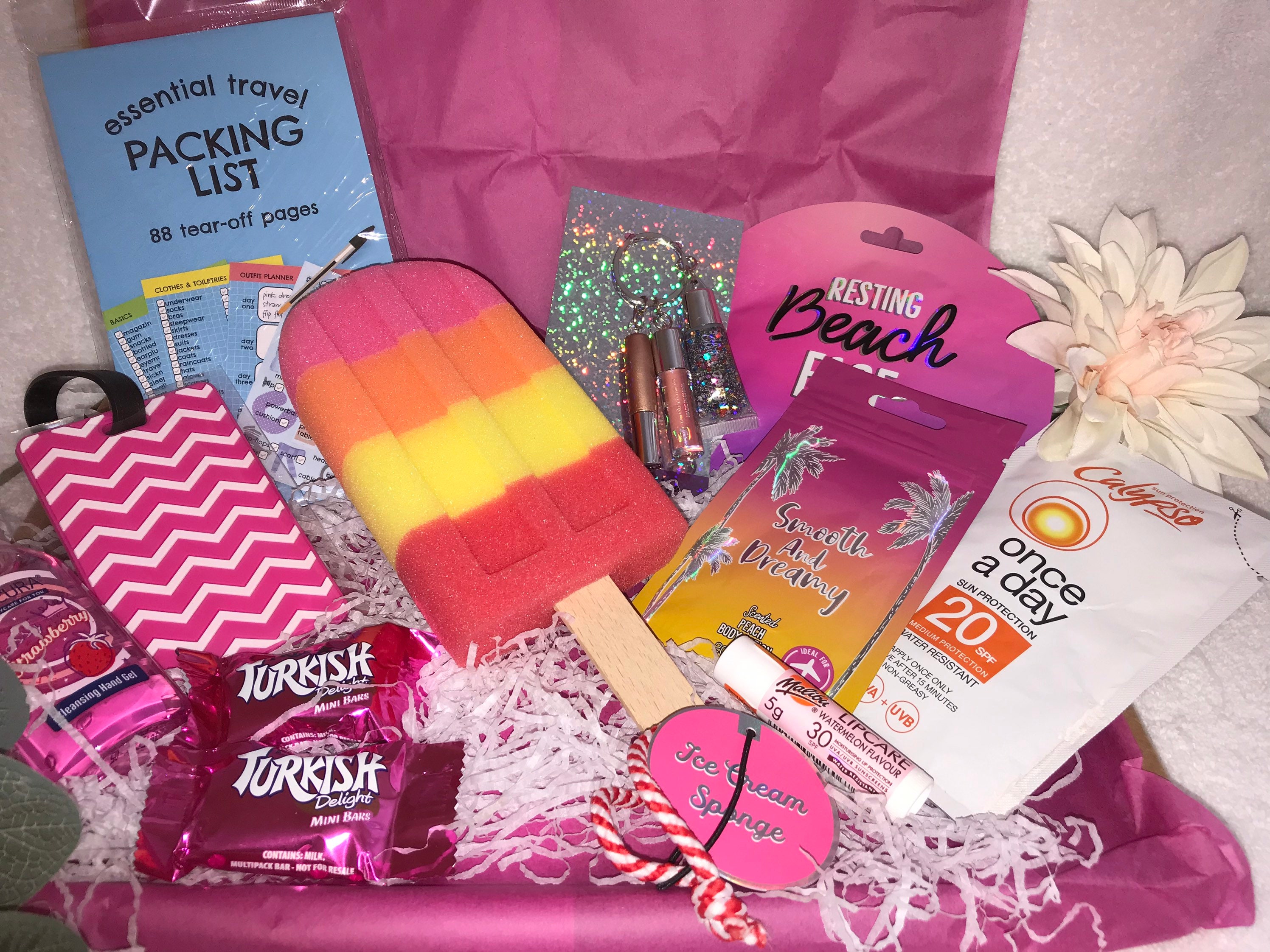 Teenage Girl Pamper Box Beauty Hamper Gone to the Beach Etsy UK