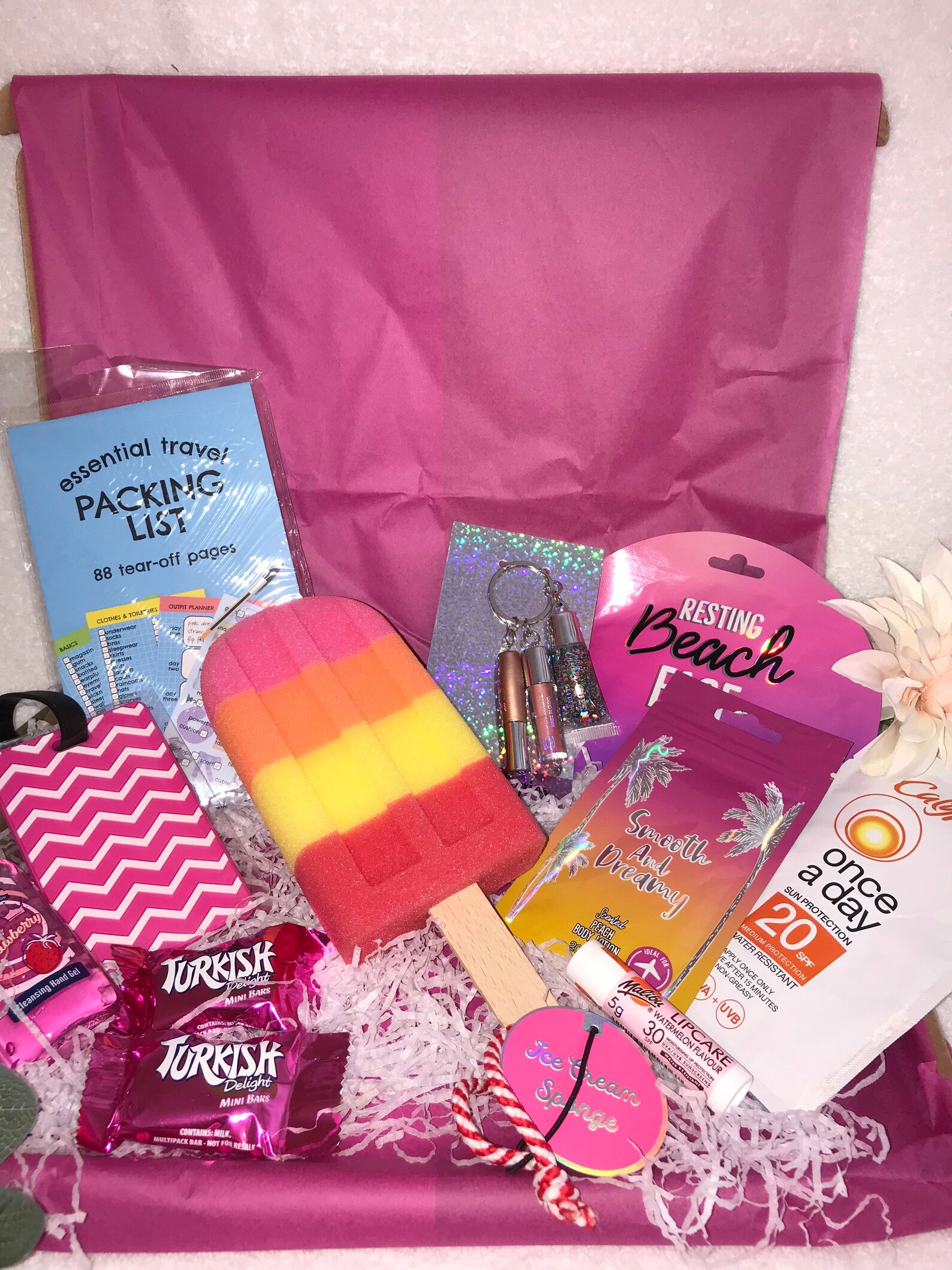 Teenage Girl Pamper Box Beauty Hamper Gone to the Beach Etsy UK